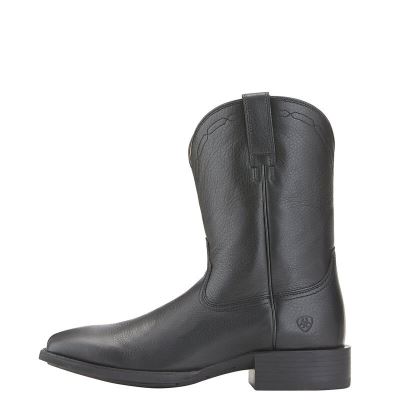 Ariat Heritage Roper Siyah Western Csizma Erkek (39878-179)